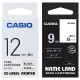 Casio XR-12X Label Printer Tape (Clear)
