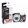 Casio XR-12X Label Printer Tape (Clear)