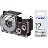 Casio XR-12X Label Printer Tape (Clear)