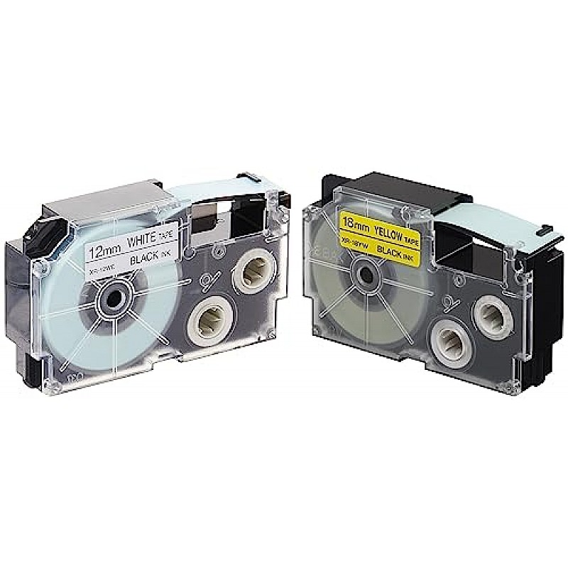 Casio XR-12X Label Printer Tape (Clear)