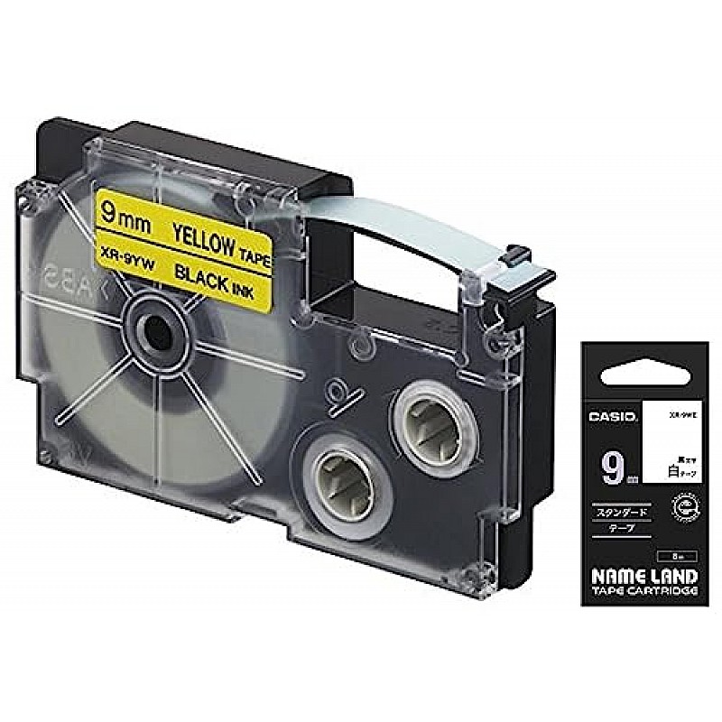 Casio XR-12X Label Printer Tape (Clear)