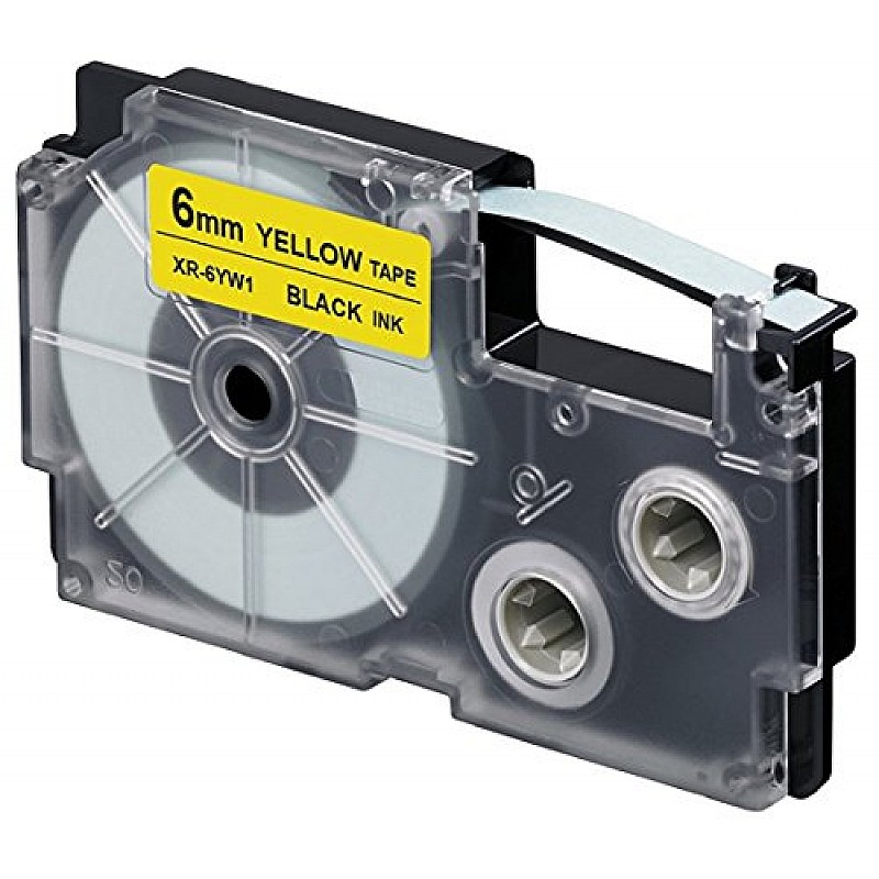 Casio XR-12X Label Printer Tape (Clear)