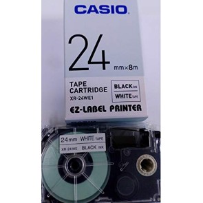Casio XR-12X Label Printer Tape (Clear)