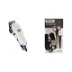 Wahl 08466-424 Corded Super Taper Hair Clipper; 6000 rpm; 1-2 mm cutting length, 4 Guide Combs (3mm-13mm), Designed for Tapering