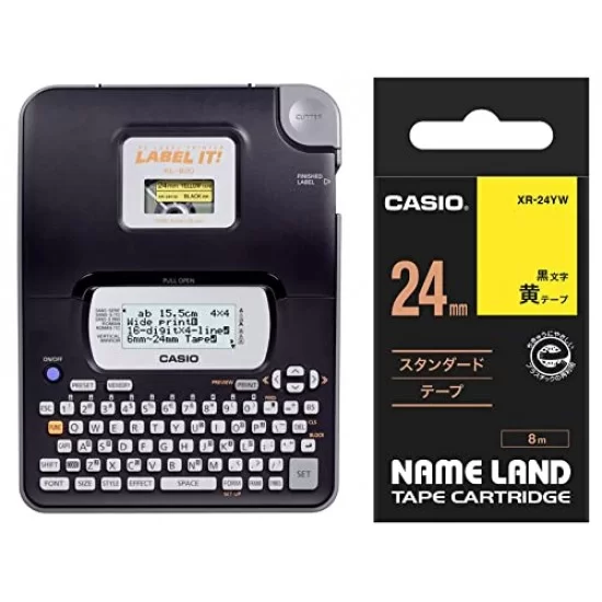 Casio KL-820 Label Printer (Black)