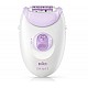 Braun Silk-epil 3-170, Epilator for Long-Lasting Hair Removal, 20 Tweezer System, Smart light Technology and Massage Rollers, Purple