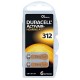 DURACELL ACTIVAIR EASYTAB HEARING AID BATTERY SIZE 312