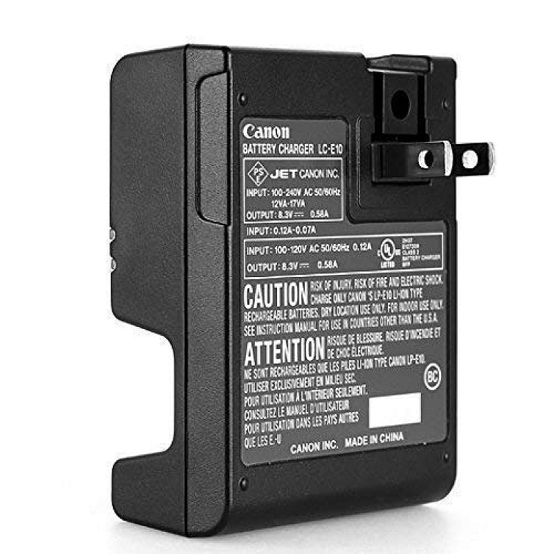 Canon LC-E10 Compact Battery Charger for LP-E10 Battery charger 