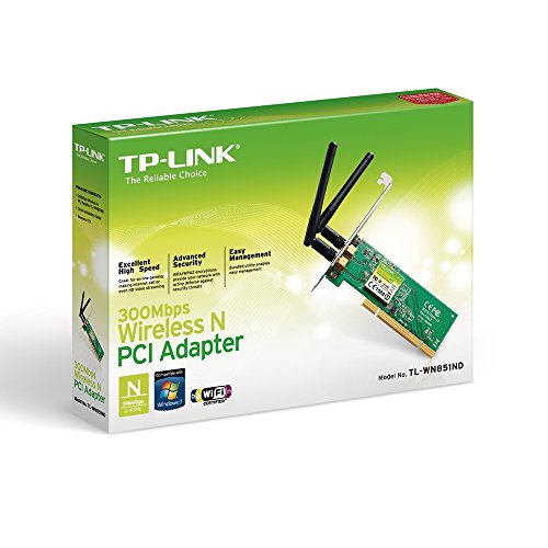 TP-Link TL-WN851ND 300Mbps Wireless N PCI Adapter TP-Link TL-WN851ND 300Mbps Wireless N PCI Adapter
