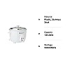 Bajaj RCX 1.8 DLX Rice Cooker, 1.8 Litre , White