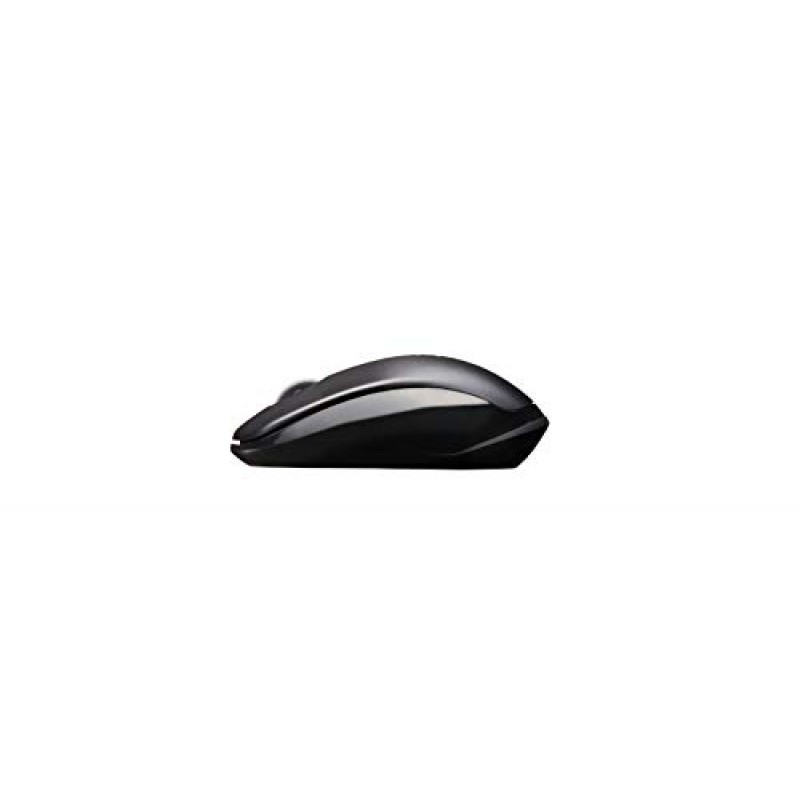 RAPOO 1620 Wireless Mosuse, 2.4 GHz with USB Nano Receiver, Optical Tracking, Ambidextrous, PC/Mac/Laptop - Black