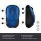 Logitech M235 Wireless Mouse, 1000 DPI Optical Tracking, 12 Month Life Battery (Blue)
