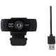 Amazon Basics Manual Focus Full HD 1080P 2.1 Megapixel 30 FPS Web Camera (Black)