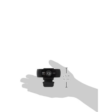 Amazon Basics Manual Focus Full HD 1080P 2.1 Megapixel 30 FPS Web Camera (Black) Amazon Basics Manual Focus Full HD 1080P 2.1 Megapixel 30 FPS Web Camera (Black)