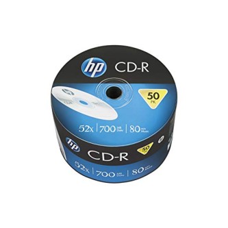 HP CD-R 700MB 50 Blank CD Compact Disk Wrap Professional Recordable 52x Speed Silver (14218) HP CD-R 700MB 50 Blank CD Compact Disk Wrap Professional Recordable 52x Speed Silver (14218)