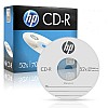 HP CD-R 700MB 50 Blank CD Compact Disk Wrap Professional Recordable 52x Speed Silver (14218)