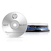 HP CD-R 700MB 50 Blank CD Compact Disk Wrap Professional Recordable 52x Speed Silver (14218)