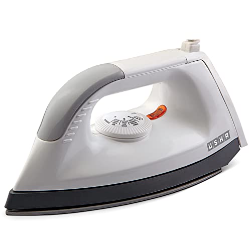 USHA EI 1602 1000 W Lightweight Dry Iron with Non-Stick Soleplate (Multi-colour) USHA EI 1602 1000 W Lightweight Dry Iron with Non-Stick Soleplate (Multi-colour)