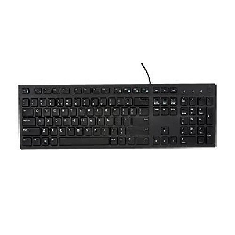 Dell USB Wired Keyboard and Mouse Set (Black) KB216+MS116