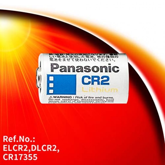 Panasonic CR-2W/1BE Lithium Coin Battery - Pack of 1