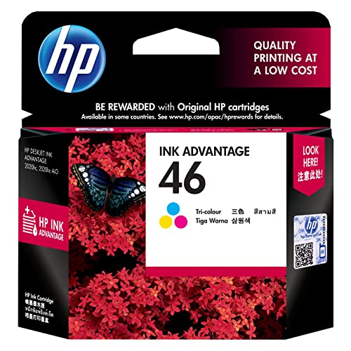 HP 46 Tri-Color Original Ink Advantage Cartridge HP 46 Tri-Color Original Ink Advantage Cartridge