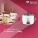 Bajaj Majesty New RCX 3 350-Watt Multifunction Rice Cooker (White And Pink)