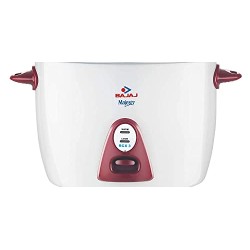 Bajaj Majesty New RCX 3 350-Watt Multifunction Rice Cooker (White And Pink) Bajaj Majesty New RCX 3 350-Watt Multifunction Rice Cooker (White And Pink)