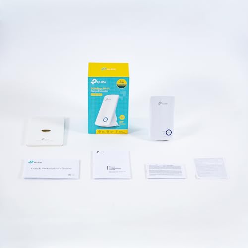 TP-Link TL-WA850RE Single Band 300Mbps RJ45 Wireless Range Extender White TP-Link TL-WA850RE Single Band 300Mbps RJ45 Wireless Range Extender White