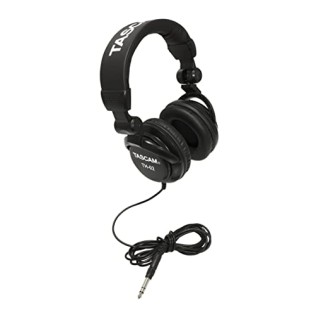 TASCAM TH02-B Closed-Back Stylish Headphone, Black-NEW TASCAM TH02-B Closed-Back Stylish Headphone, Black-NEW
