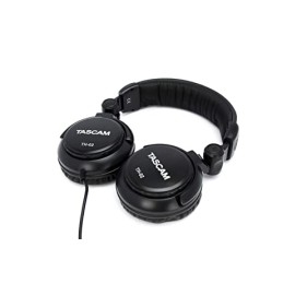 TASCAM TH02-B Closed-Back Stylish Headphone, Black-NEW TASCAM TH02-B Closed-Back Stylish Headphone, Black-NEW