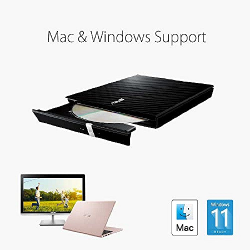 ASUS External Slim DVD-RW (SDRW-08D2S-U LITE)