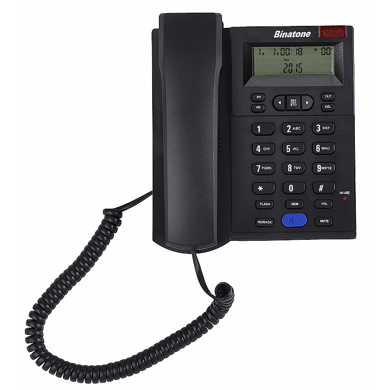 Binatone Concept 700 Corded Landline Phone (Black)