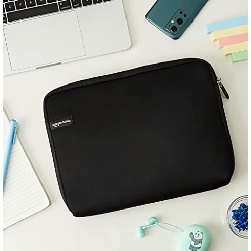 AmazonBasics 11.6-inches Laptop Sleeve (Black) AmazonBasics 11.6-inches Laptop Sleeve (Black)
