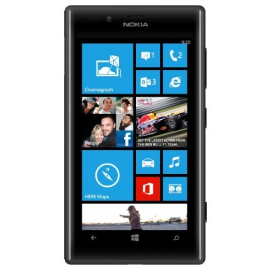 Nokia Lumia 720 (Black) refurbished 8GB Storage 