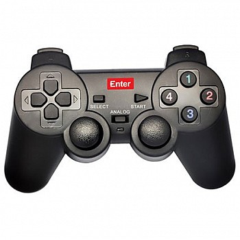 Enter Usb Game Pad With Vibration E-Gpv, PC, Gamepad