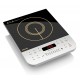 Philips Viva Collection HD4928/01 2100-Watt Induction Cooktop, Soft Touch Button with Crystal Glass (Black)