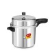 Pigeon by Stovekraft 106 Deluxe Aluminium Outer Lid Pressure Cooker, 12 Litres,Silver