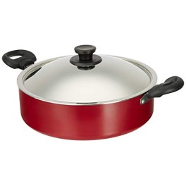 Pigeon by Stovekraft Non-Stick Biriyani Pot with Lid, 5 Litres, Red, Aluminium Pigeon by Stovekraft Non-Stick Biriyani Pot with Lid, 5 Litres, Red, Aluminium