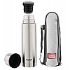 Milton Plain Lid 1000 Thermosteel Vacuum Insulated Flask with Jacket 1000 ml Hot and Cold Water Bottle