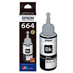 Epson 6641 Black Ink Bottle - 70 ml