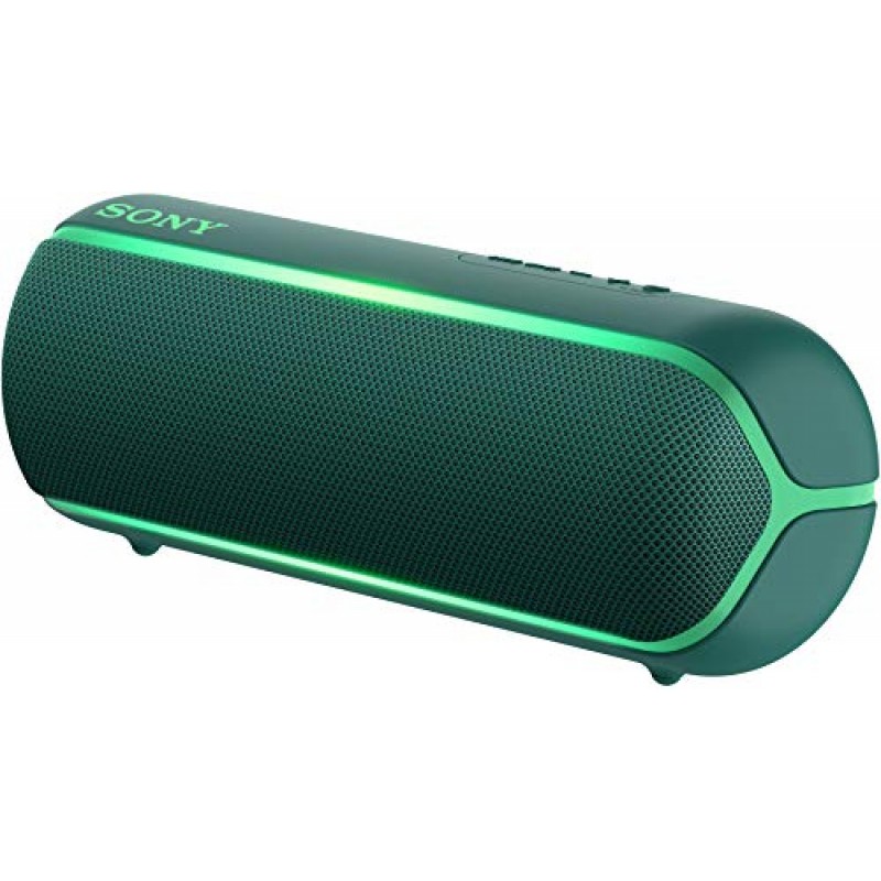 Sony SRS-XB22 Wireless Extra Bass Bluetooth Speaker with 12 Hours Battery Life (Green)