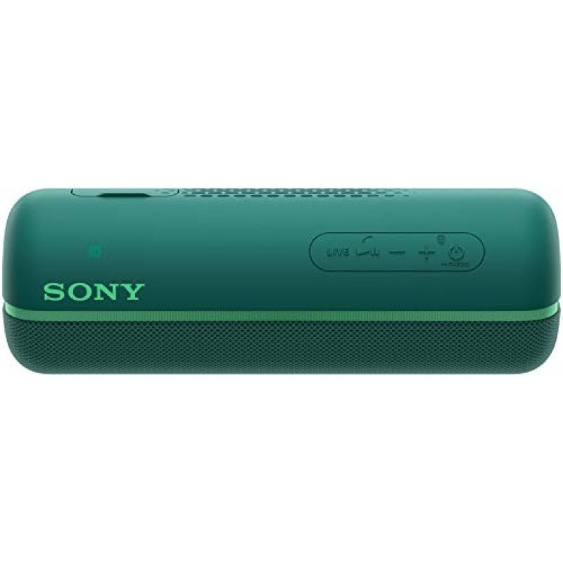 Sony SRS-XB22 Wireless Extra Bass Bluetooth Speaker with 12 Hours Battery Life (Green)