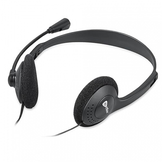 Enter EH-02A Wired Headphone with Mic (Black)