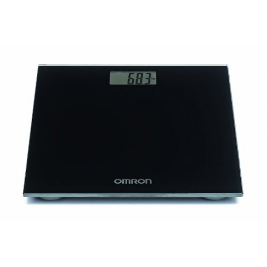 Omron HN 289 (Black) Automatic Personal Digital Weight Machine With Large LCD Display and 4 Sensor