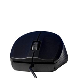 Quantum QHM232 3-Button 1000DPI Wired Optical Mouse (Black)