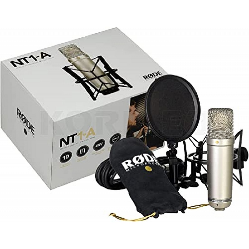 Rode NT1A Anniversary Vocal Condenser Microphone Silver