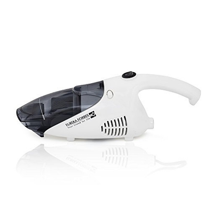 Eureka Forbes 100-Watt Car Vaccum Cleaner (White and Black)