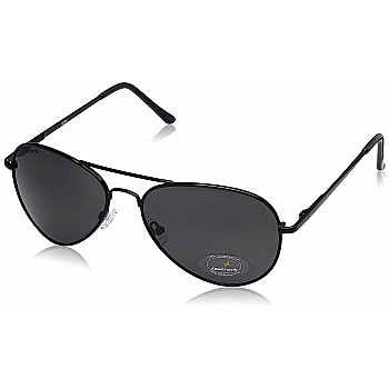 Fastrack Aviator Unisex Sunglasses - (M069BK3-58-Grey)-Pack of 1