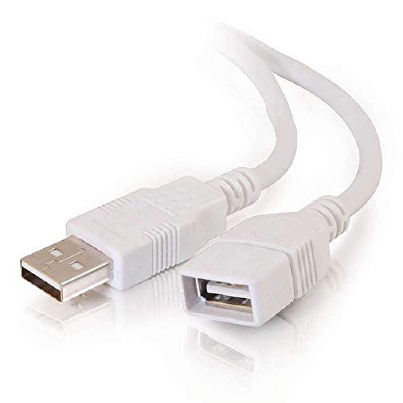 PremiumAV USB High - Speed Extension Cable (5M, White)