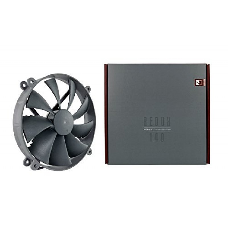 Noctua NF-P14r Redux - 140x40x25mm Round Frame 1500rpm 4-pin PWM CPU Cooler Fan